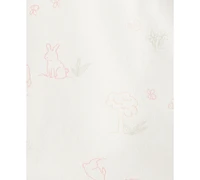 Carter's Baby Girls 2-Pk. Hooded Terry Towels