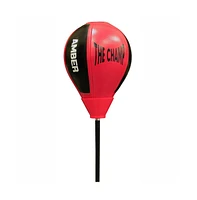 The Champ Kids Boxing Punch Stand Set with Punching Ball Bounce Back Punching Ball, Adjustable Stand, Pump, & Boxing Gloves for Boys and GirlsAges 3+