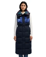 Scotch & Soda Women's Kaatye Core Fit Maxi Puffer With Oversized Collar