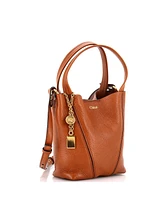 Pre-Owned Chloe Small Spin Tote Leather