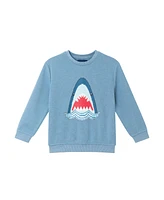 Andy & Evan Toddler Boys Toddler/Child Ls Crew Short Sweat Set