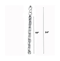 Heavy Duty Premium 220lb Capacity Heavy Bag Chain for Boxing Kickboxing Muay Thai Heavybags Perfect Heavy Bag Hanger Chain Strap with No Tangle Swivel