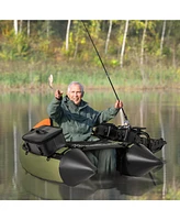 Portable Fishing Boat with 3 Detachable Storage Boxes