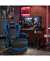 Ergonomic High Back Massage Gaming Chair with Pillow