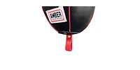 Amber Fight Gear Boxing Mma Muay Thai Fitness Workout Training Leather Punching Floor to Ceiling Speed Dodge Ball Double End Bag Professional with Bun