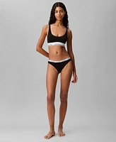 Calvin Klein Women's Modern Cotton Lightly Lined Bralette QF7586