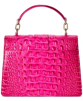 Small Hallie Melbourne Leather Satchel