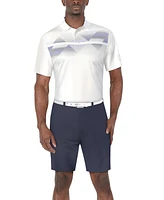 Pga Tour Men's Solarized Geometric Polo Shirt