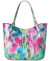 Brahmin Aliza Impression Melbourne Leather Tote