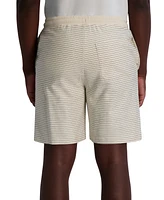 Karl Lagerfeld Paris Men's Relaxed-Fit Textured Stripe 8-1/2" Drawstring Shorts