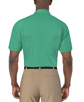 Pga Tour Men's Airflux Short Sleeve Mesh Golf Polo Shirt