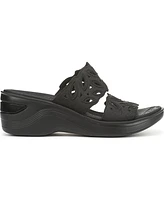 LifeStride Women's Delight Washable Slide Wedge Sandals