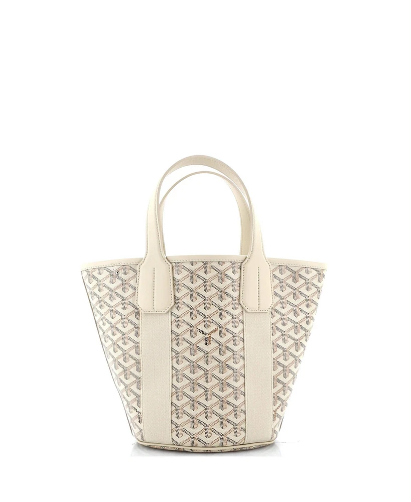 Pre-Owned Goyard Pm Belharra Tote Coated Canvas