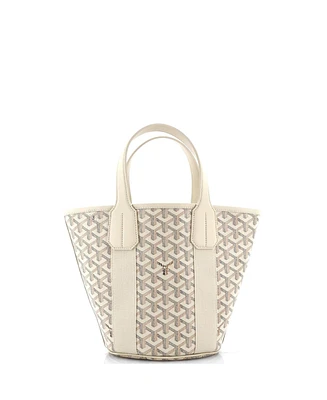Pre-Owned Goyard Pm Belharra Tote Coated Canvas