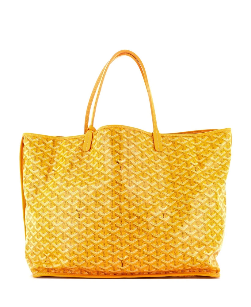Pre-Owned Goyard Gm Anjou Reversible Tote Coated Canvas
