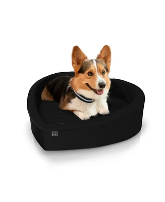 Elle Decor Heart-Shaped Orthopedic Pet Bed, Stylish and Supportive Bed for Dogs and Cats