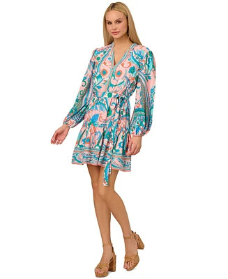 Adrianna by Papell Women's Printed Shirtdress