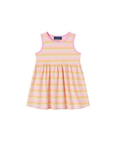Andy & Evan Baby Girls Floral Crochet Sweatshirt and Dress Set