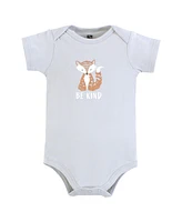 Hudson Baby Boys Cotton Bodysuits, Cutest Critter, Preemie