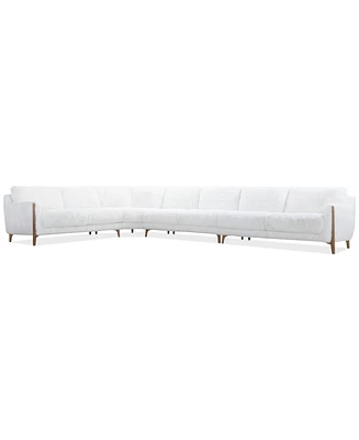 Briannie 4-Pc. Fabric L Sectional, Exclusively at Macy's