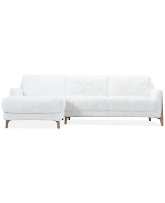 Briannie -Pc. Fabric Chaise Sectional