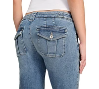 Guess Women's Cadet Mid-Rise Jogger Jeans