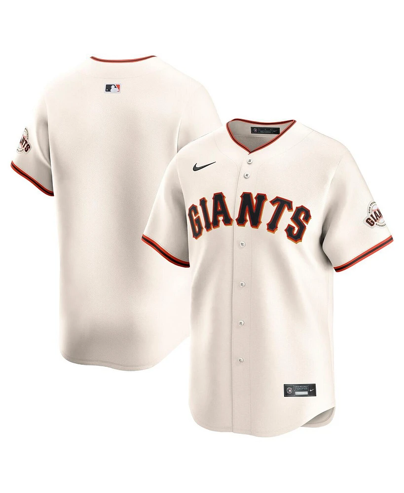Nike Men's Cream San Francisco Giants Home Limited Jersey