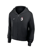 Nike Women's Black Cincinnati Reds Lightweight Full-Zip Hoodie