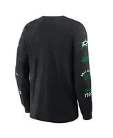 Fanatics Men's Black Dallas Stars Boxed Legacy Long Sleeve T-Shirt