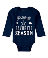 Wear by Erin Andrews Baby Boys and Girls 3-Piece Dallas Cowboys Turn Me Around Bodysuit Pants