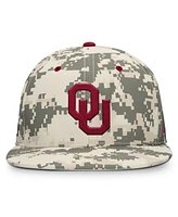 Nike Men's Digital Camo Oklahoma Sooners 2025 Dugout True Performance Fitted Hat