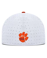 Nike Men's White Clemson Tigers On-Field Dugout True Performance Fitted Hat