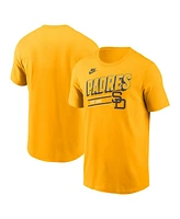 Nike Men's Gold San Diego Padres Cooperstown Collection Retro T-Shirt