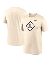 Nike Men's Cream Arizona Wildcats Legend Baseball Icon Performance T-Shirt