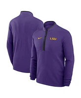 Nike Men's Purple Lsu Tigers Victory Performance Half-Zip Top