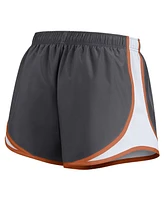 Nike Women's Charcoal Texas Longhorns Spring Break Tempo Performance Shorts