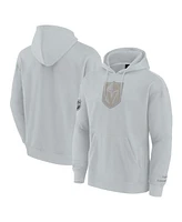 Fanatics Men's Gray Vegas Golden Knights Elements Pace Pullover Hoodie