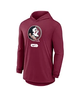 Nike Men's Garnet Florida State Seminoles Lightweight Performance Long Sleeve Hoodie T-Shirt