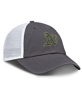 Nike Men's Gray Athletics Adjustable Trucker Hat