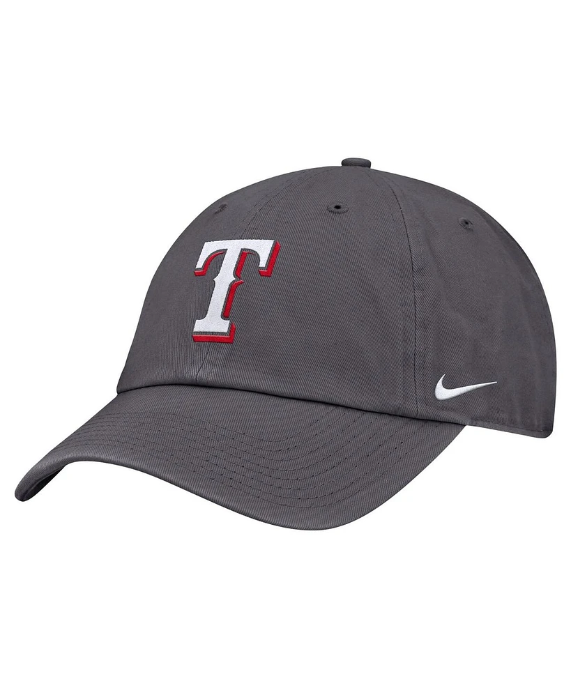 Nike Men's Gray Texas Rangers Club Adjustable Hat