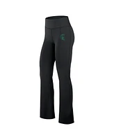 Fanatics Women's Black Michigan State Spartans Training Camp Maxed Out Flare Leggings