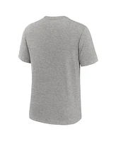 Nike Men's Heather Gray Arizona Wildcats Campus Primary Location Tri-Blend T-Shirt