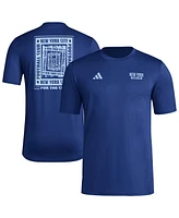 Adidas Men's Navy New York City Fc Local Wrap T-Shirt