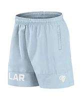Fanatics Men's Light Blue Los Angeles Rams Elements Shorts