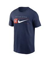 Nike Men's Navy Houston Astros Team Swoosh Lockup T-Shirt