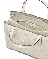 Radley London Dukes Place Weave Emboss Medium Zip Top Satchel