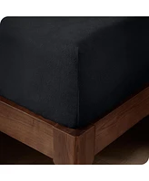 Bare Home Polar Fleece Fitted Sheet Queen