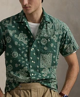 Polo Ralph Lauren Men's Classic-Fit Bandanna-Print Camp Shirt