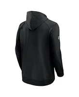 Fanatics Men's Black New Jersey Devils Authentic Pro Alternate Fleece Pullover Hoodie