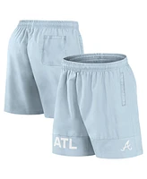 Fanatics Men's Light Blue Atlanta Braves Elements Swim Shorts